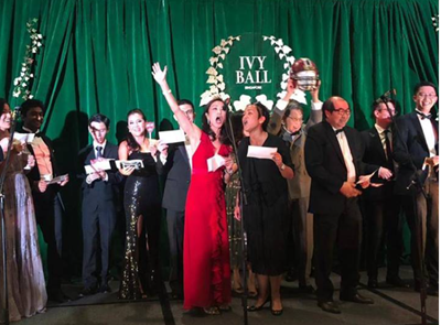 Photo of singers from Ivy Ball